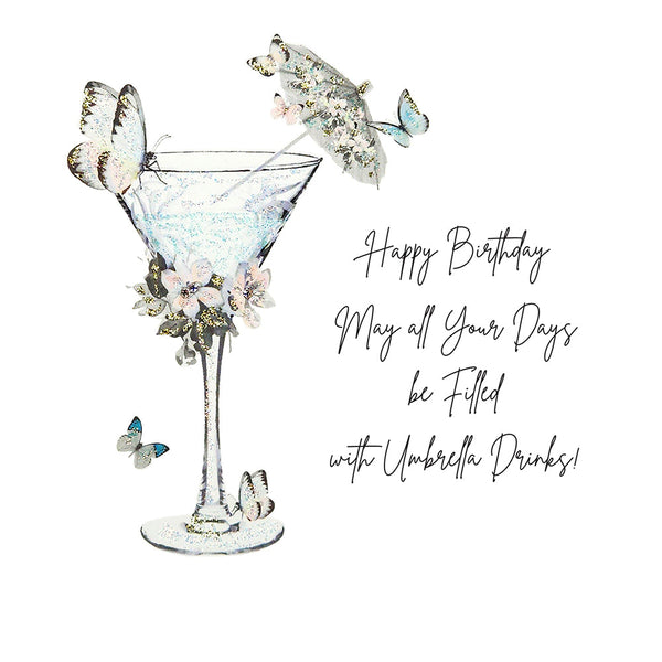 Happy Birthday Umbrella Drinks!