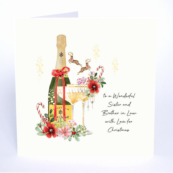 To a Wonderful Sister and Brother in Law With Love for Christmas