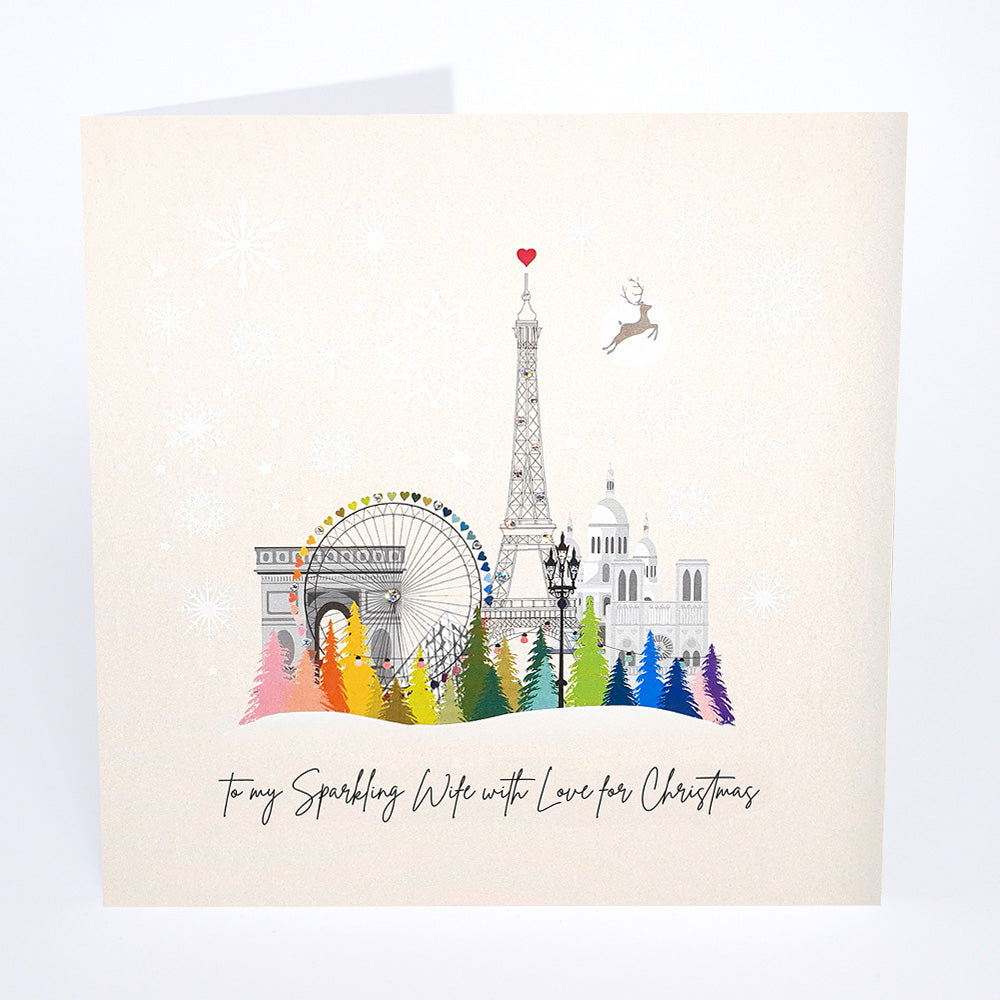 To My Sparkling Wife with Love for Christmas