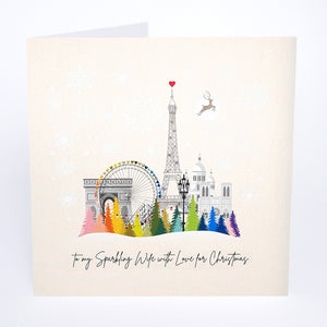 To My Sparkling Wife with Love for Christmas