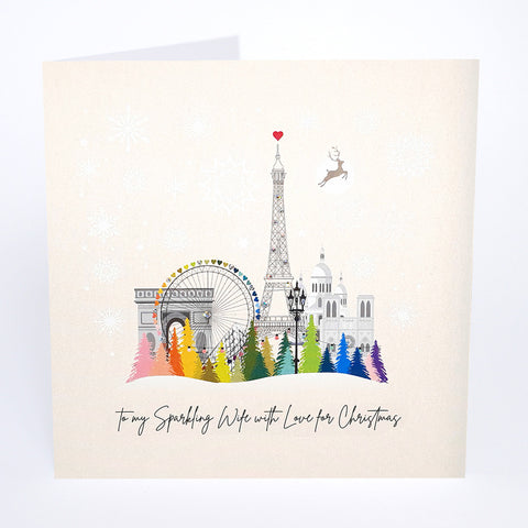 To My Sparkling Wife with Love for Christmas
