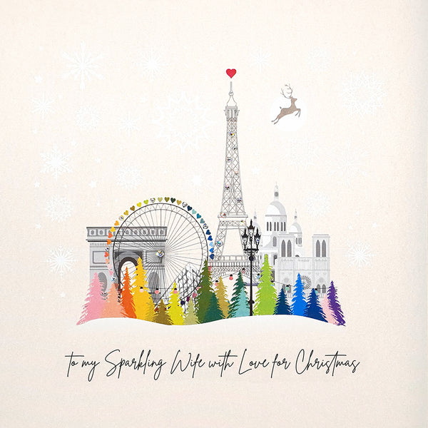To My Sparkling Wife with Love for Christmas