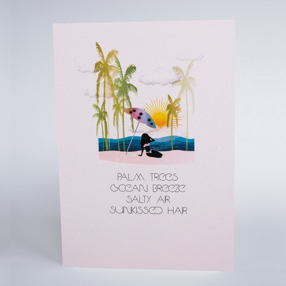 Palm Trees Ocean Breeze
