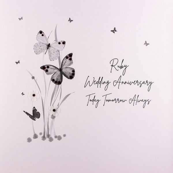 Ruby Wedding Anniversary (Options)