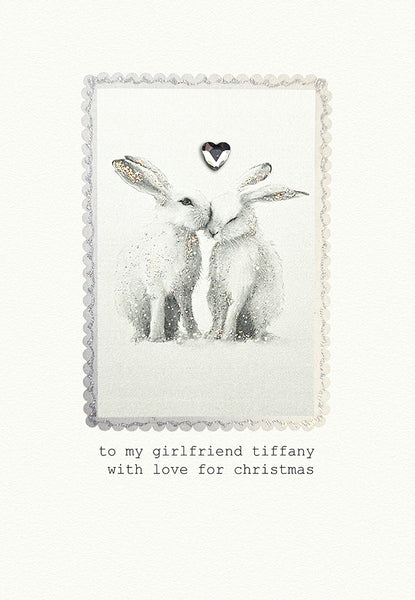 to My Girlfriend with Love for Christmas (Hares in the Snow)