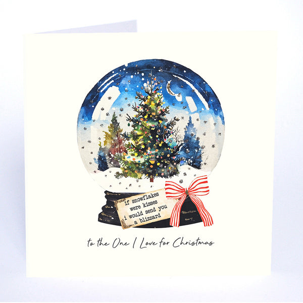 to the One I Love for Christmas (Snowglobe Christmas Tree)