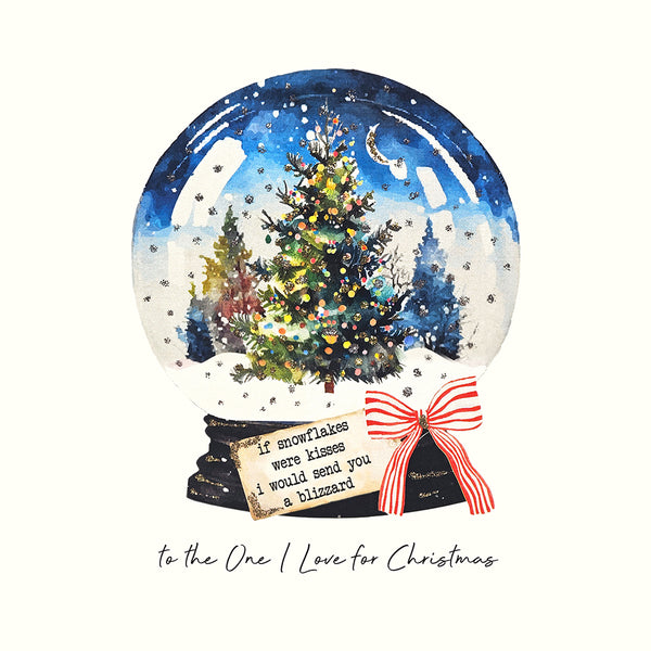 to the One I Love for Christmas (Snowglobe Christmas Tree)