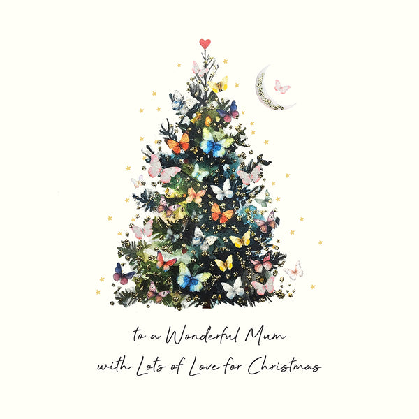 to a Wonderful Mum with Lots of Love for Christmas (Christmas Tree)