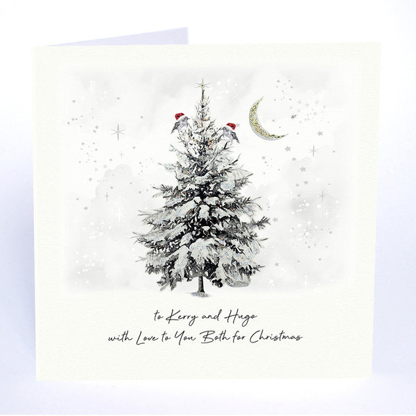 with Love to You Both for Christmas (Christmas Tree Robins)
