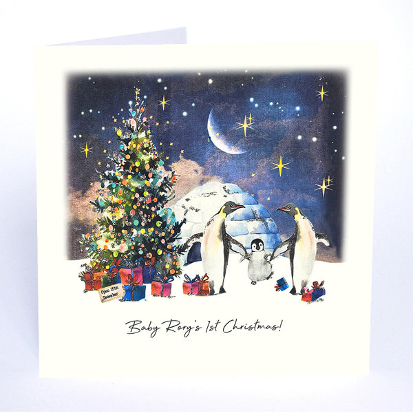Baby's First Christmas (Penguins Christmas Tree)
