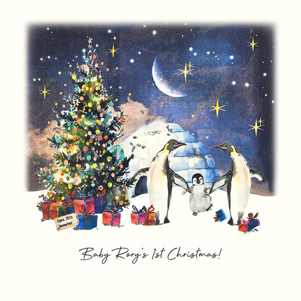 Baby's First Christmas (Penguins Christmas Tree)