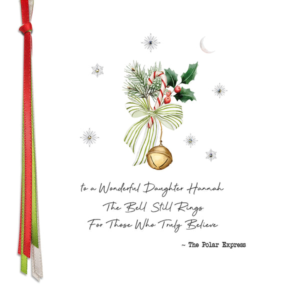 PERSONALISE FOR HER… Wonderful Daughter The Bell Still Rings...