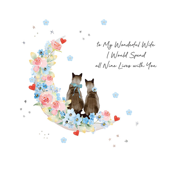 To MyWonderful Wife, Spend All Nine Lives With You