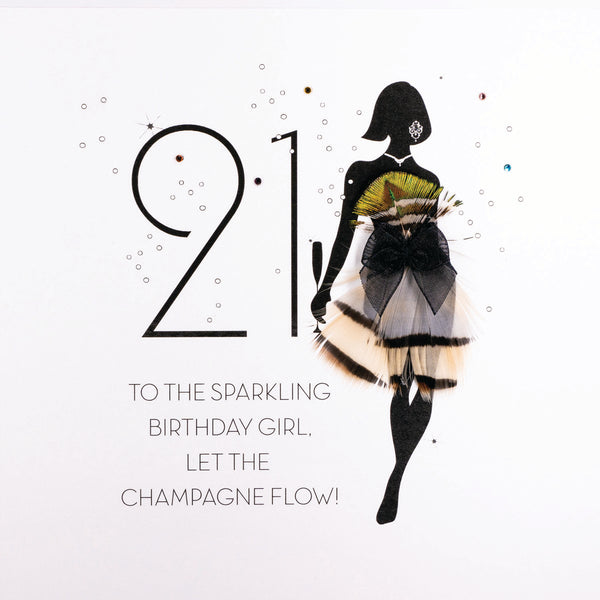21 To The Sparkling Birthday Girl
