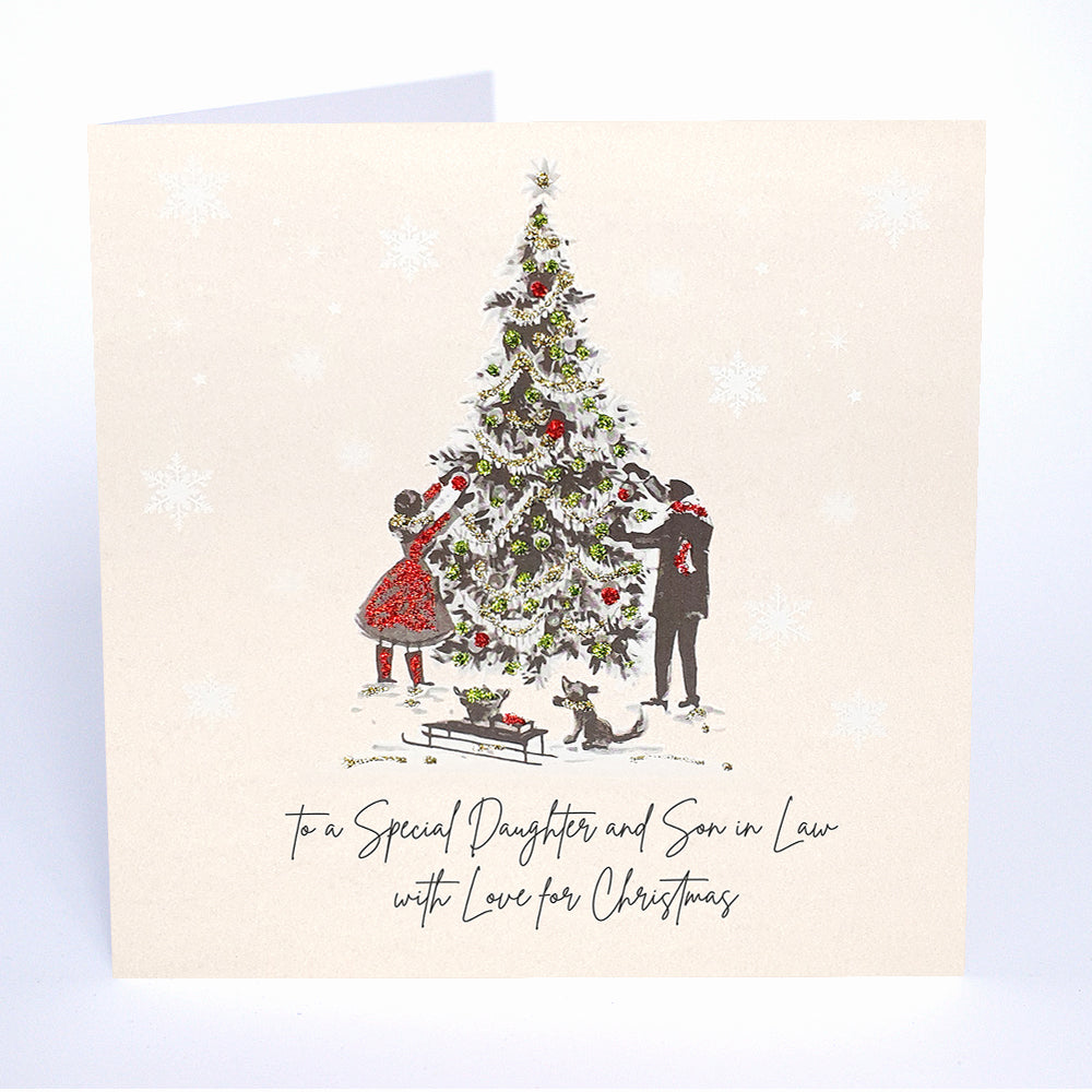 To a Special Daughter and Son in Law, with Love for Christmas