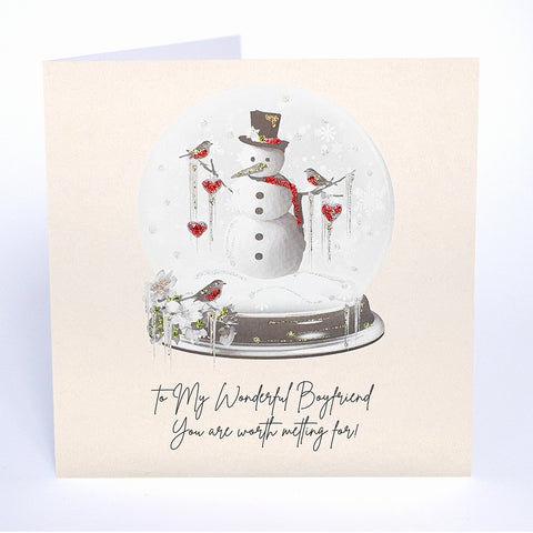 To My Wonderful Boyfriend, with Love for Christmas