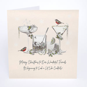 Merry Christmas to Our Wonderful Friends - Cocktails