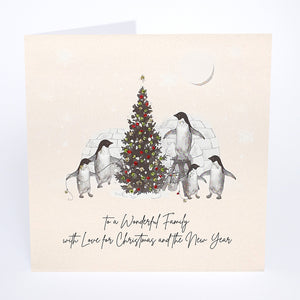 To a Wonderful Family with Love for Christmas