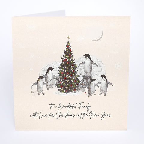 To a Wonderful Family with Love for Christmas