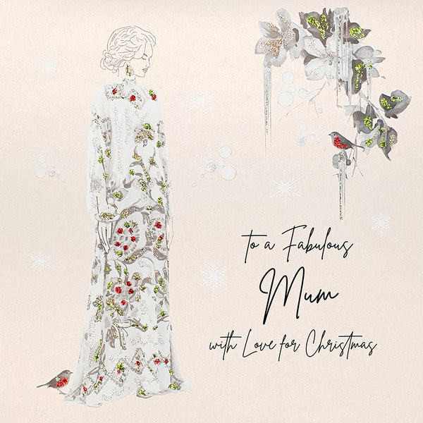 To a Fabulous Mum with Love for Christmas