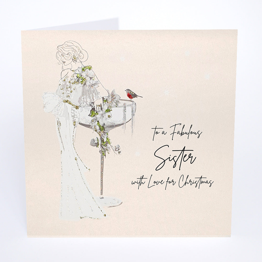To a Fabulous Sister with Love for Christmas