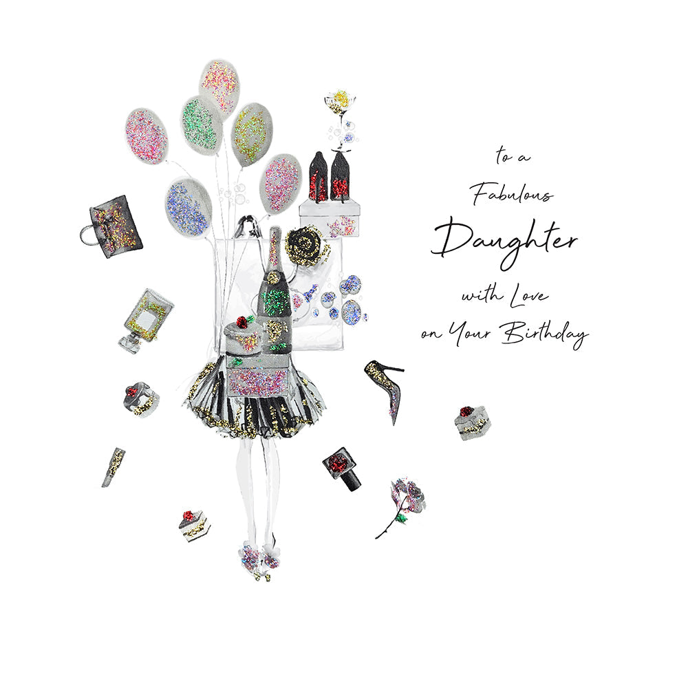 Five Dollar Shake - Birthday Girl You Deserve All The Fancy Things Cocktail & New York Card - View #8