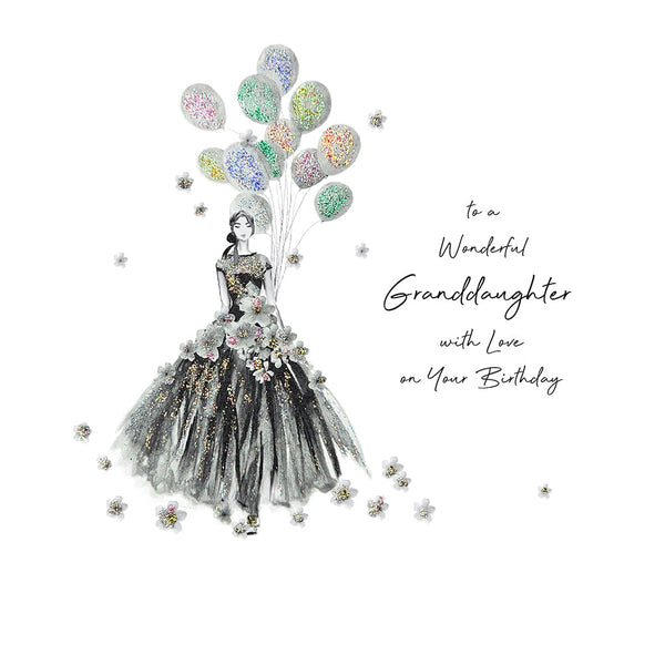 To A Wonderful Granddaughter With Love On Your Birthday