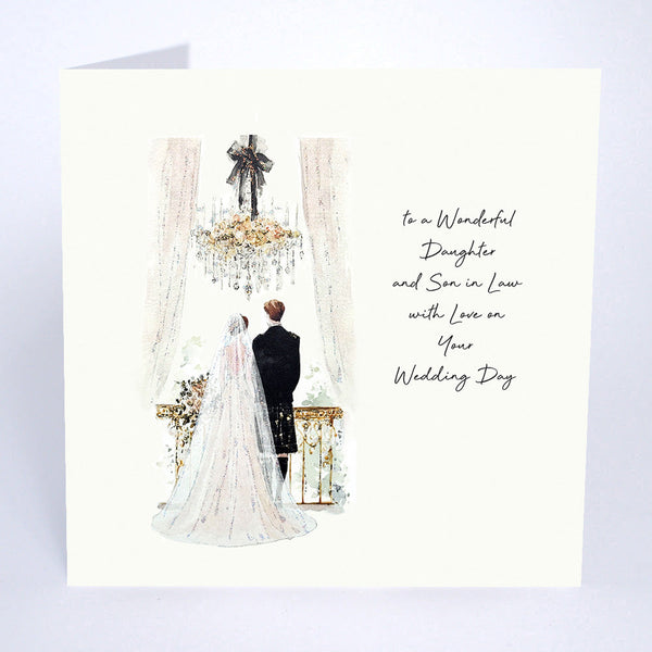 To a Wonderful Daughter and Son in Law with Love on Your Wedding Day (Scottish)