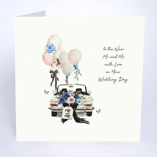 To the New Mr and Mr with Love on Your Wedding Day
