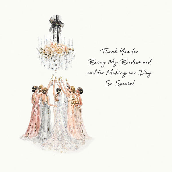 Thank You for Being My Bridesmaid and for Making our Day So Special
