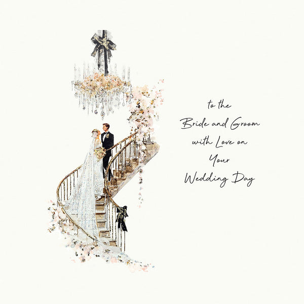 To the Bride and Groom With Love on Your Wedding Day