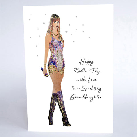 Happy Birth-Tay Sparkling Granddaughter