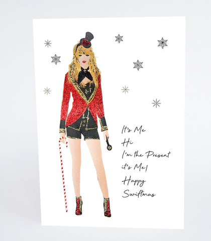 It's Me. Hi, I'm The Present. It's Me! Happy Swiftmas!