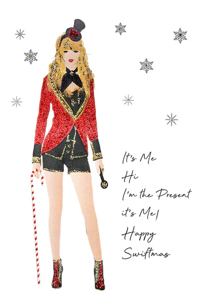 It's Me. Hi, I'm The Present. It's Me! Happy Swiftmas!