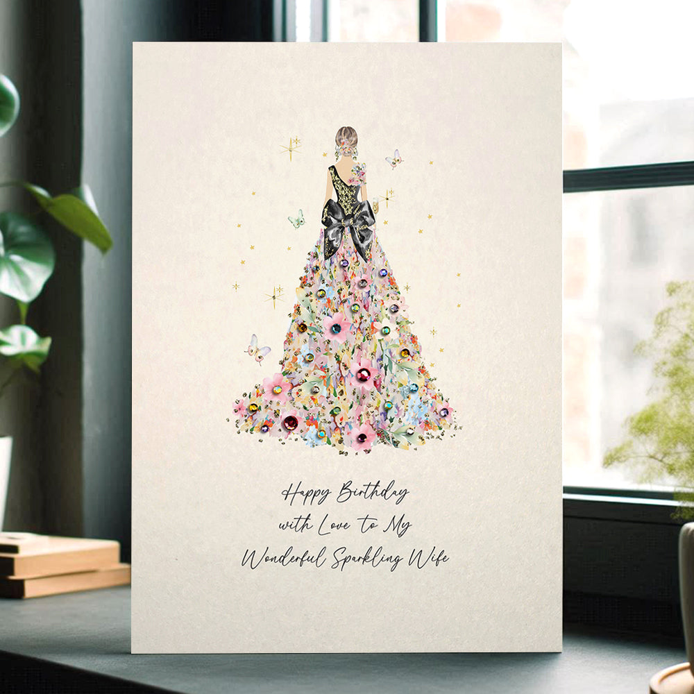 Happy Birthday With Love to My Wonderful Sparkling Wife