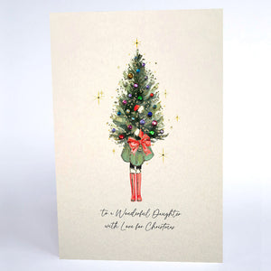 To a Wonderful Daughter with Love for Christmas