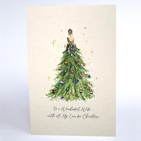 To a Wonderful Wife with all My Love for Christmas