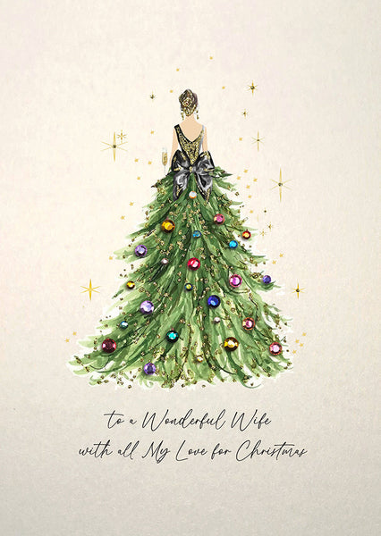 To a Wonderful Wife with all My Love for Christmas