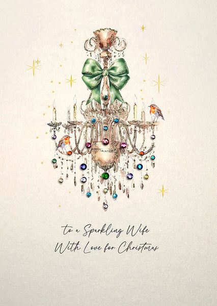 To a Sparkling Wife With Love for Christmas