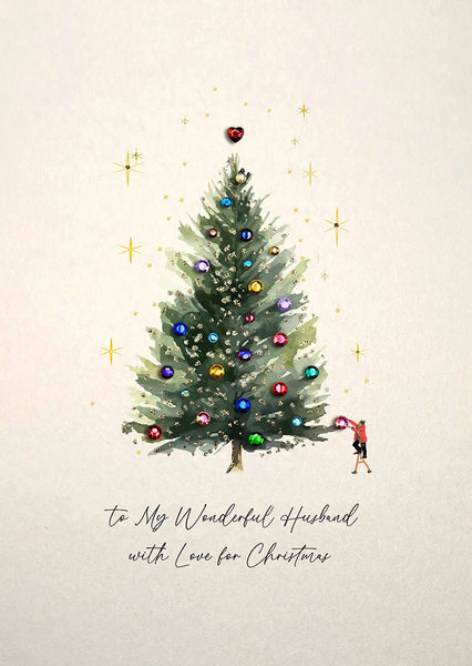 To My Wonderful Husband with Love for Christmas