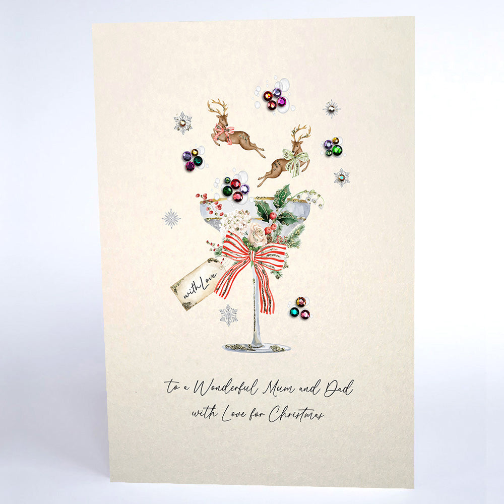 To a Wonderful Mum and Dad with Love for Christmas
