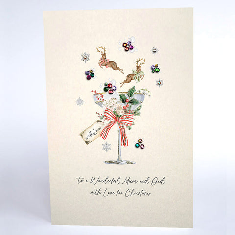 To a Wonderful Mum and Dad with Love for Christmas