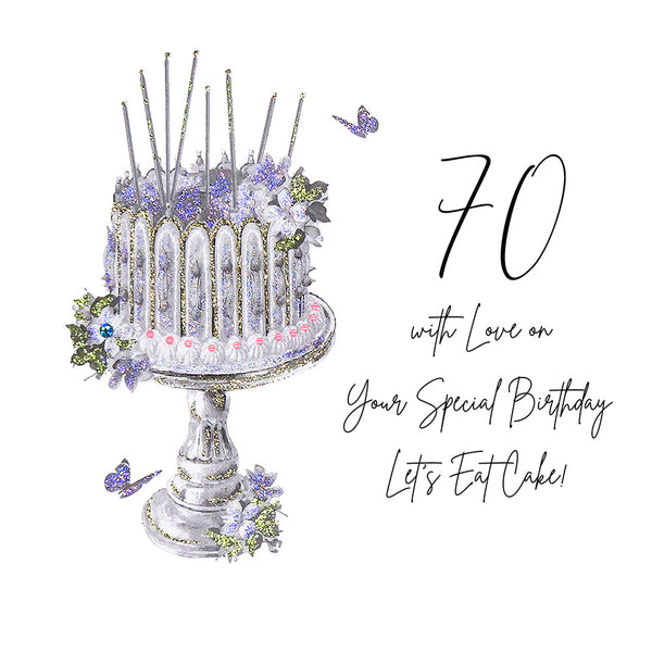 70 With Love on Your Special Birthday Let's Eat Cake!