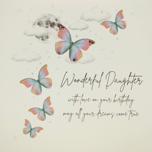 Wonderful Daughter With Love on your Birthday