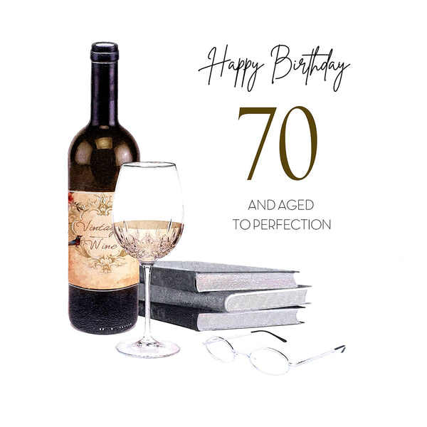 Happy 70th Birthday, To a Smooth, Rare Old Blend