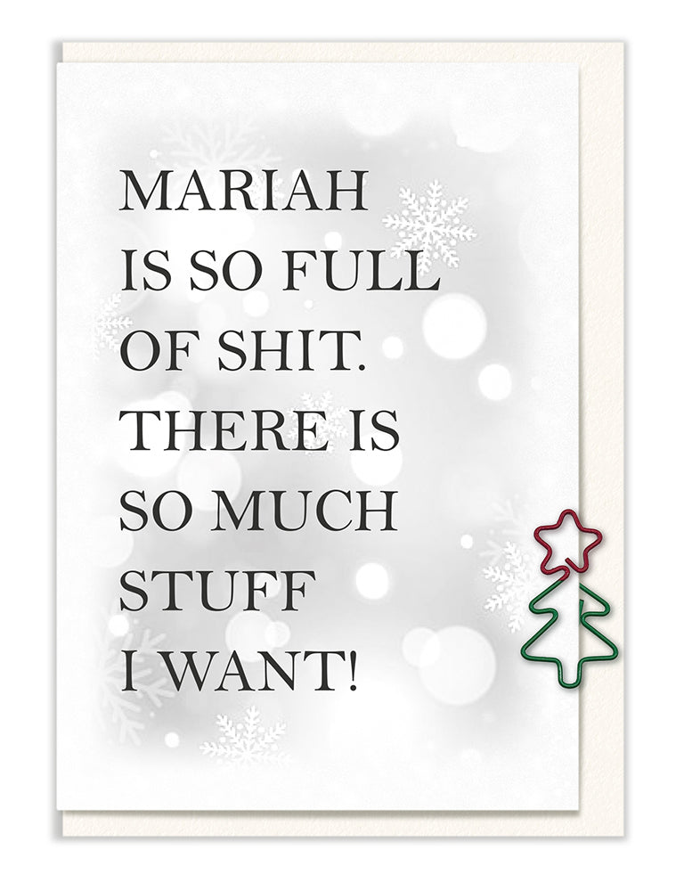 Mariah is So Full of Shit