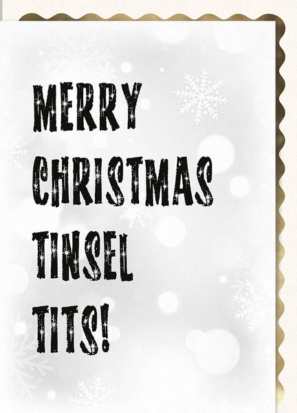 Merry Christmas Tinsel Tits