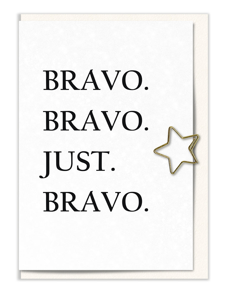 Bravo. Bravo. Just. Bravo.