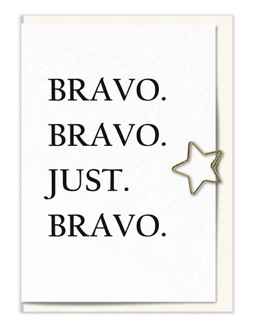 Bravo. Bravo. Just. Bravo.