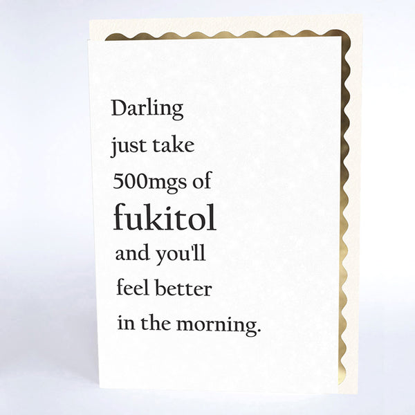 Just Take 500mg of Fukitol…